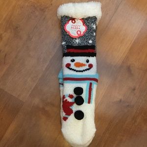 New Long Fuzzy Fluffy Winter Christmas Socks